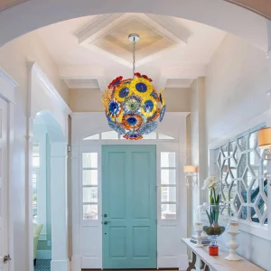 ceiling_in_blooms_blown_glass_plates_chandelier_multi_colors_1B106174F3314